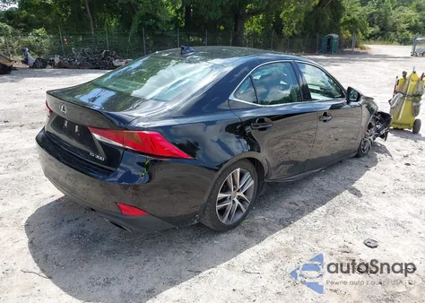 2019 Lexus Is 300 z USA, uszkodzony, nr VIN JTHBA1D23K5096198